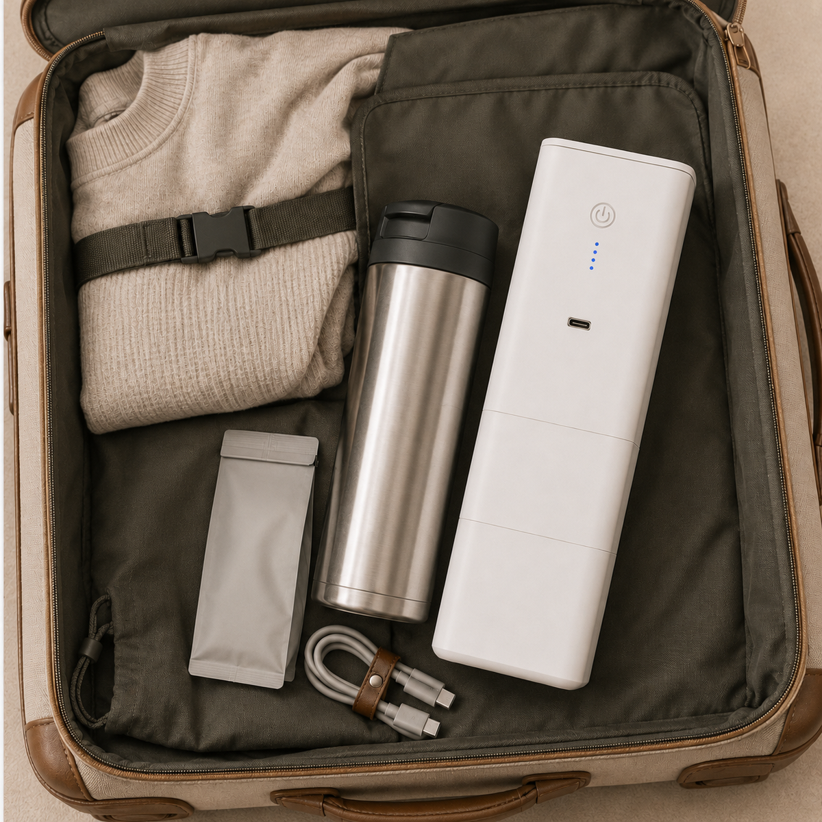 Beanmiller Precision Cordless Coffee Grinder
