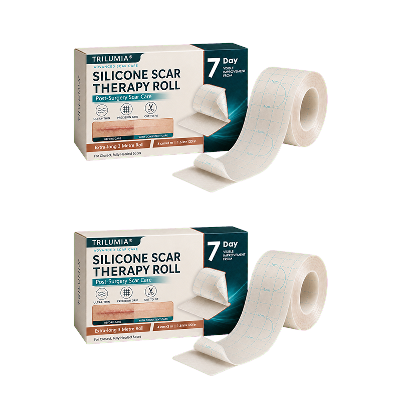 👩‍⚕️👩‍⚕️Trilumia® Silicone Scar Therapy Roll — Custom-Fit Care for Long, Raised Surgical Scars
