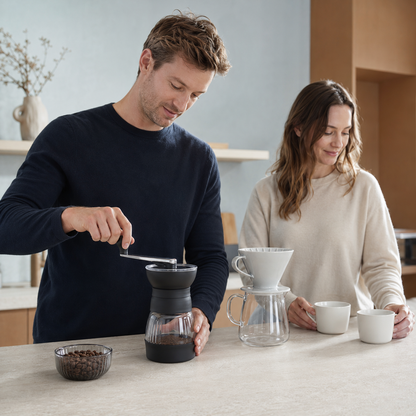 Beanmiller Carafe Ceramic Burr Grinder