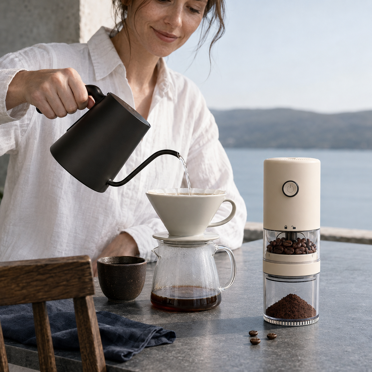 Beanmiller Roam Portable Electric Coffee Grinder
