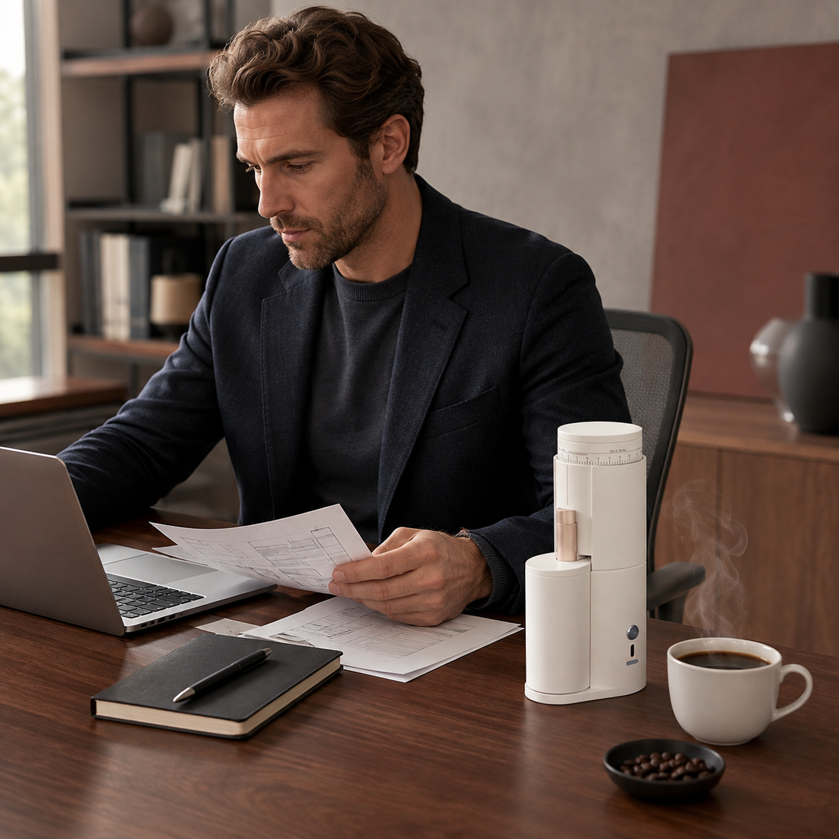 Beanmiller Forma Cordless Coffee Grinder