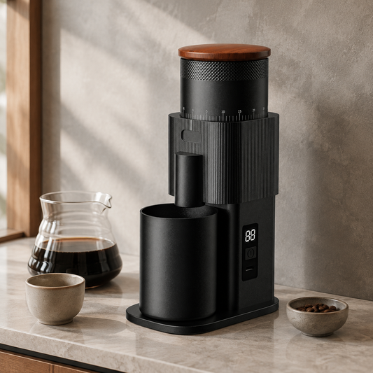 Beanmiller All-Metal Cordless Single-Dose Coffee Grinder